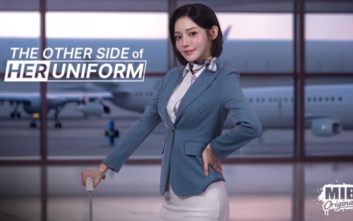 THE OTHER SIDE OF HER UNIFORM